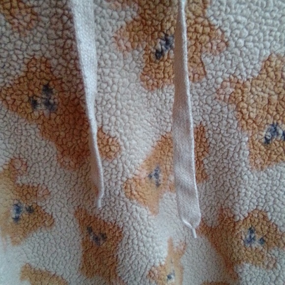 TeddyBear fuzzy hoodie - Picture 3 of 3